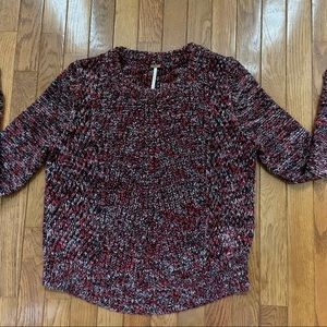 Free People Marled Knitted
Sweater Sz M